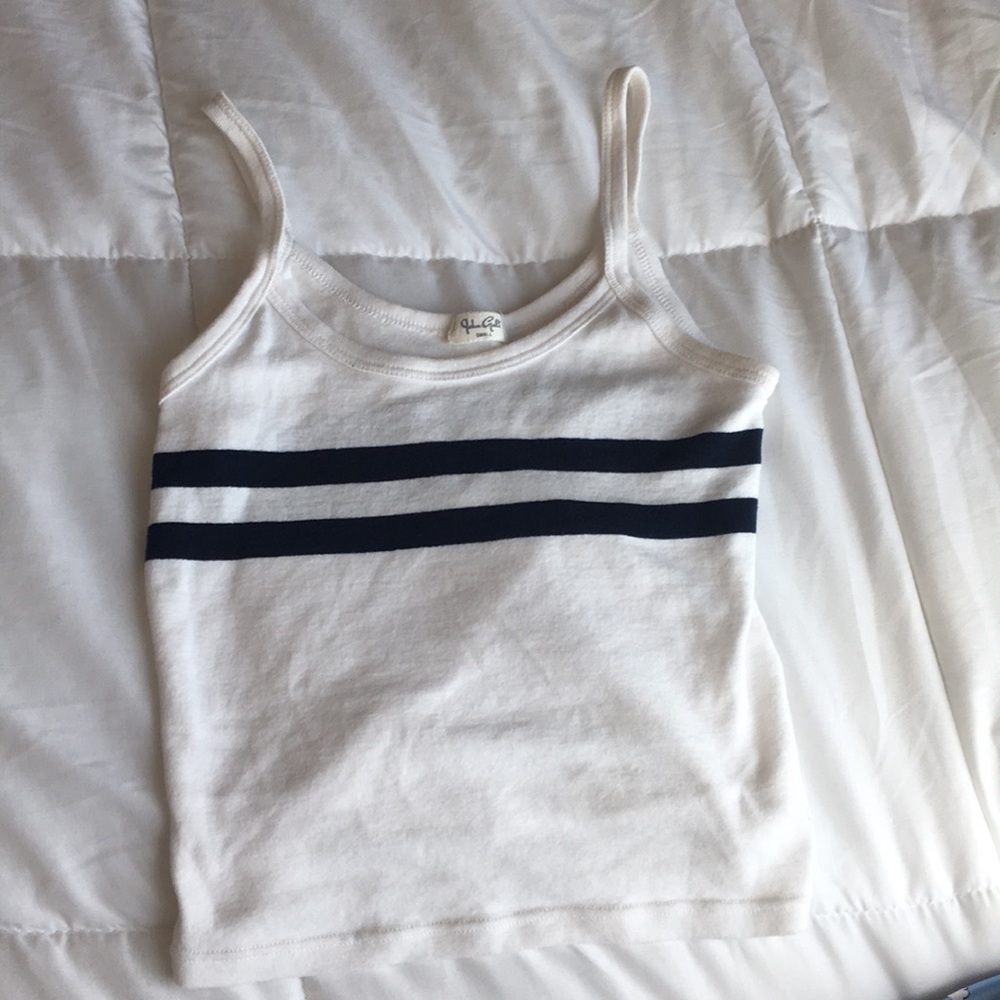 Brandy Melville John Galt striped cropped cami